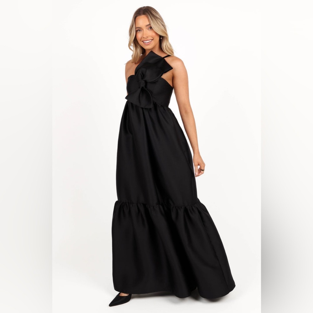 Petal & pup bow bust maxi dress nwot